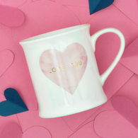 Pink & Gold Mug